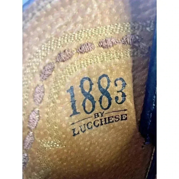 Lucchese 1883 Full Quill Ostrich Western Chocolate Peanut Brittle Boots 9D - Picture 8 of 15